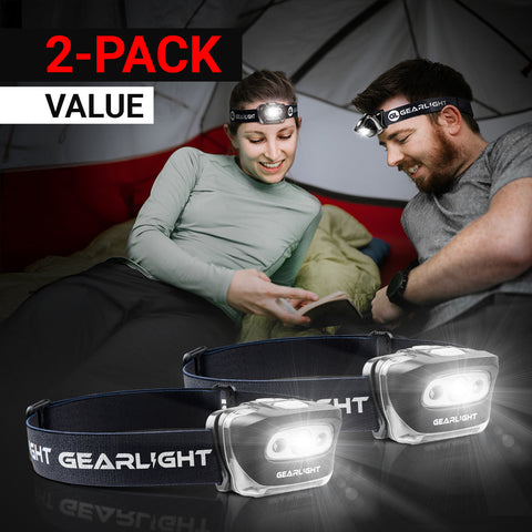 GearLight S500 LED Headlamp [2 Pack]